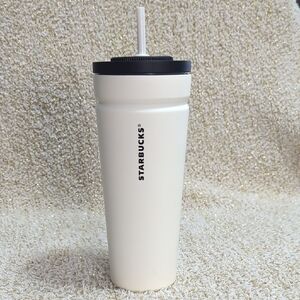 Starbucks 2025 Matte White Twist Leakproof Vacuum Insulated Tumbler 24fl oz